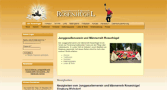 Desktop Screenshot of jgv-rosenhuegel.de